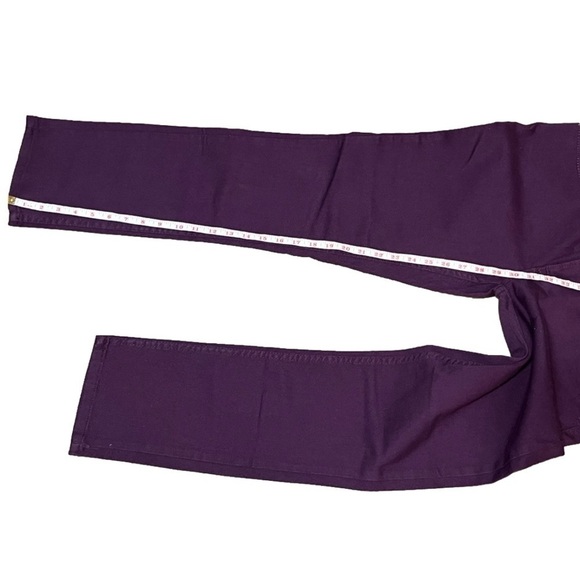 Jordache Skinny Purple Denim Blue Jeans Women Size 12 - Picture 11 of 11